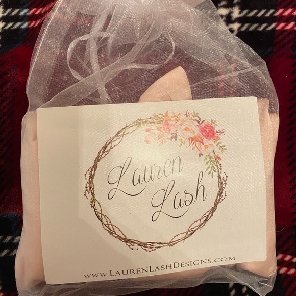 Nwt! Lauren Lash XXL/ XXL light pink mother of the groom satin robe - Picture 4 of 7